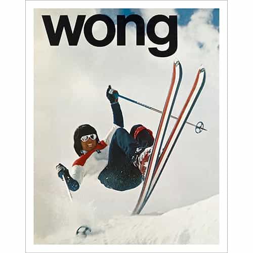 Wayne Wong, Skiing the 'Wong Way' Vintage K2 Ski Poster